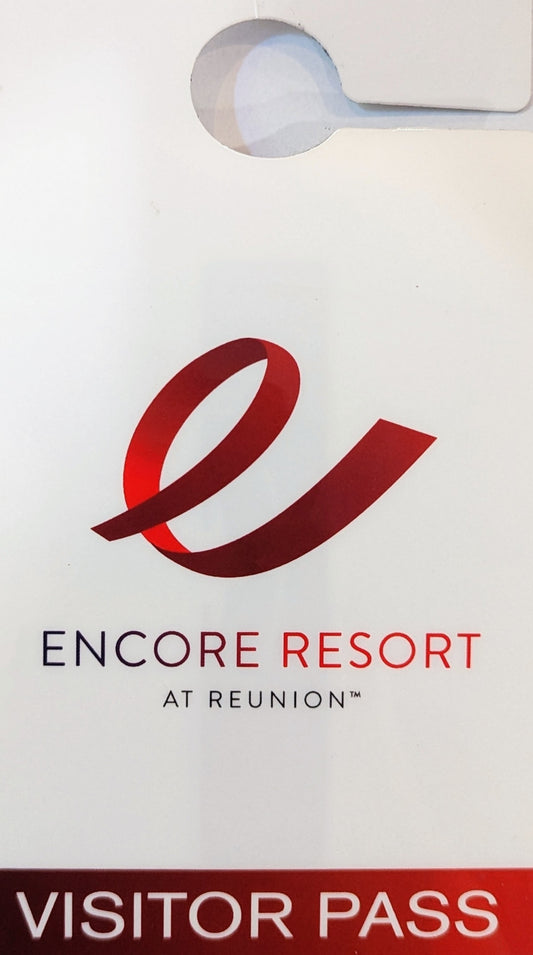 Gate Access Hang Tags RFID for Encore at Reunion West